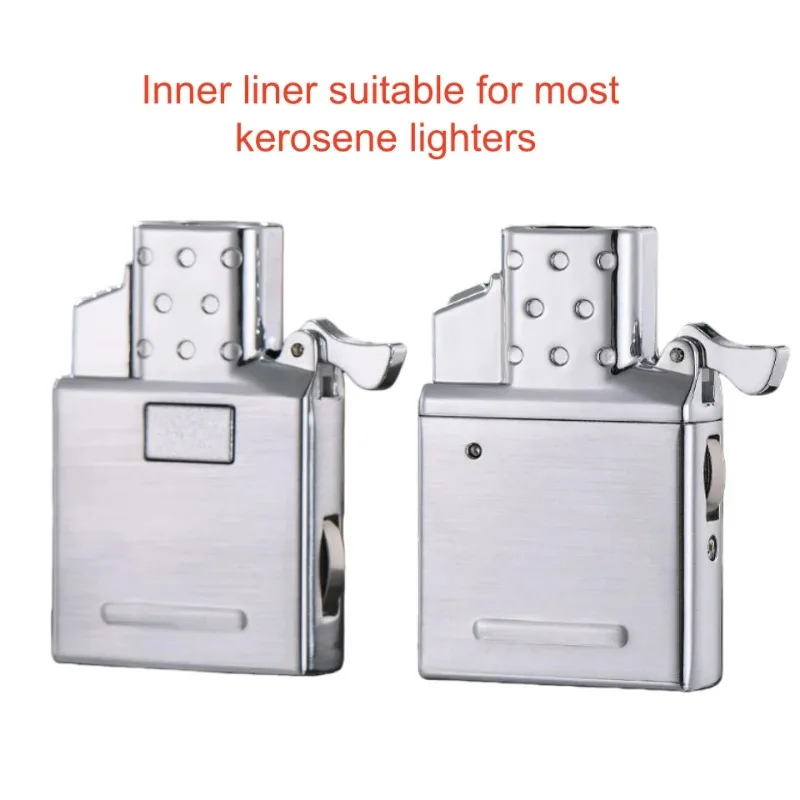 Lighter Insert Compatible with Zorro Lighters Accessories: Gas/Arc Options Stainless Steel Insert Lighters Smoking Gifts. - view 6