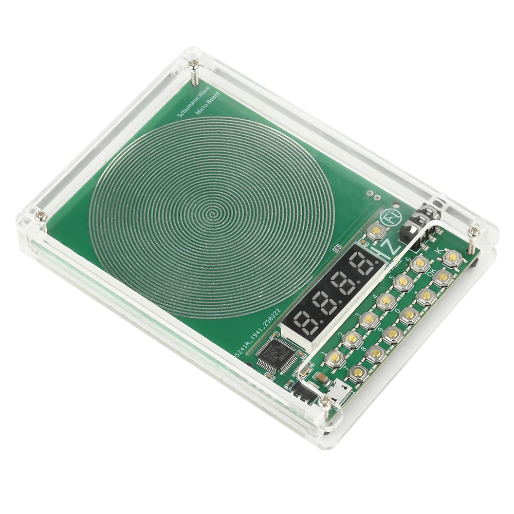 DC 5V 0,01Hz-100000Hz Einstellbare Frequenz 7,83HZ Schumann-Wellen-Generator Sinuswellen-Signalgenerator 3,5MM Audio-Resonator – Detail 10