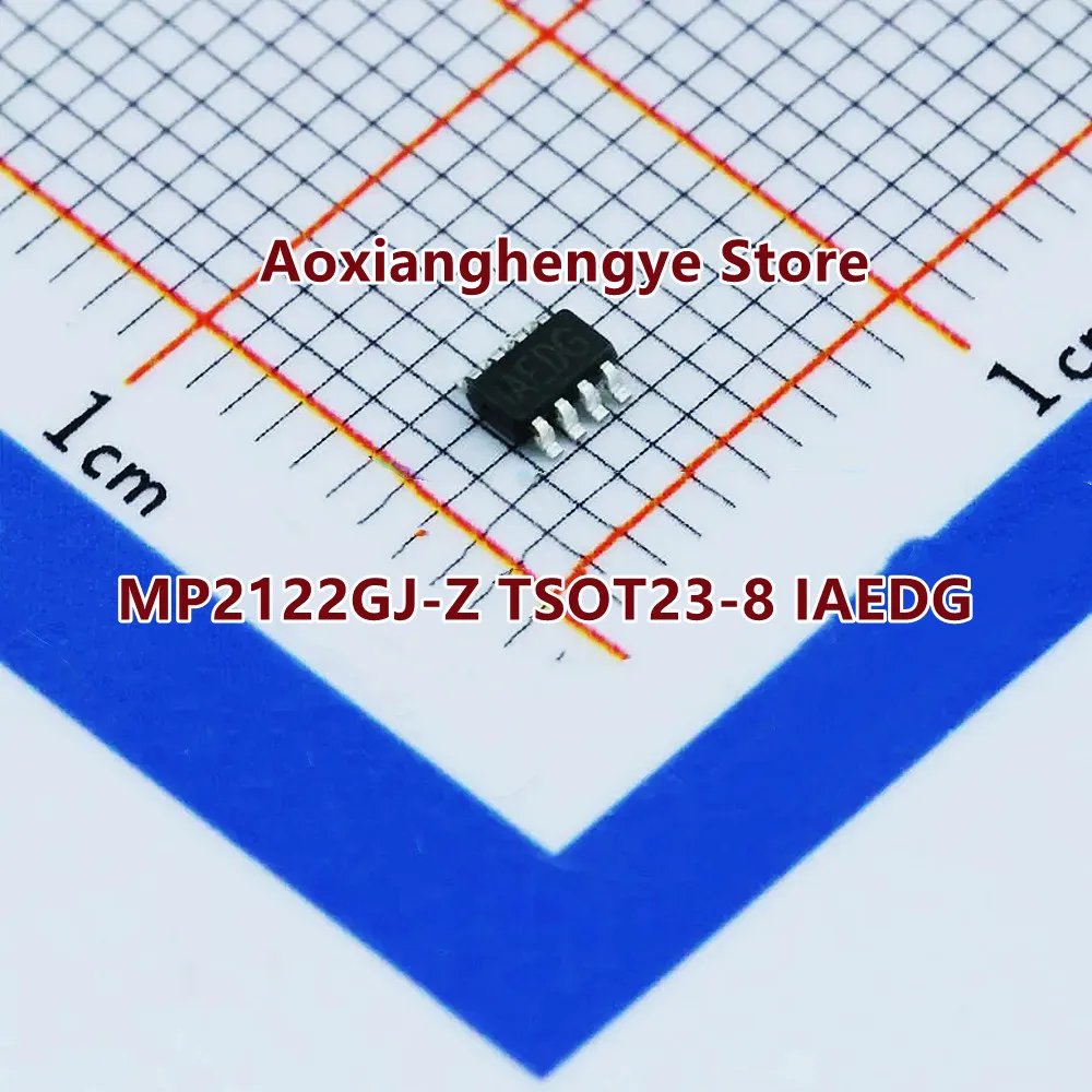 10PCS MP2122GJ-Z SOT23-8（Marking：IADE*）6V, 2A, Low Quiescent Current Dual, SYNC Buck Regulator