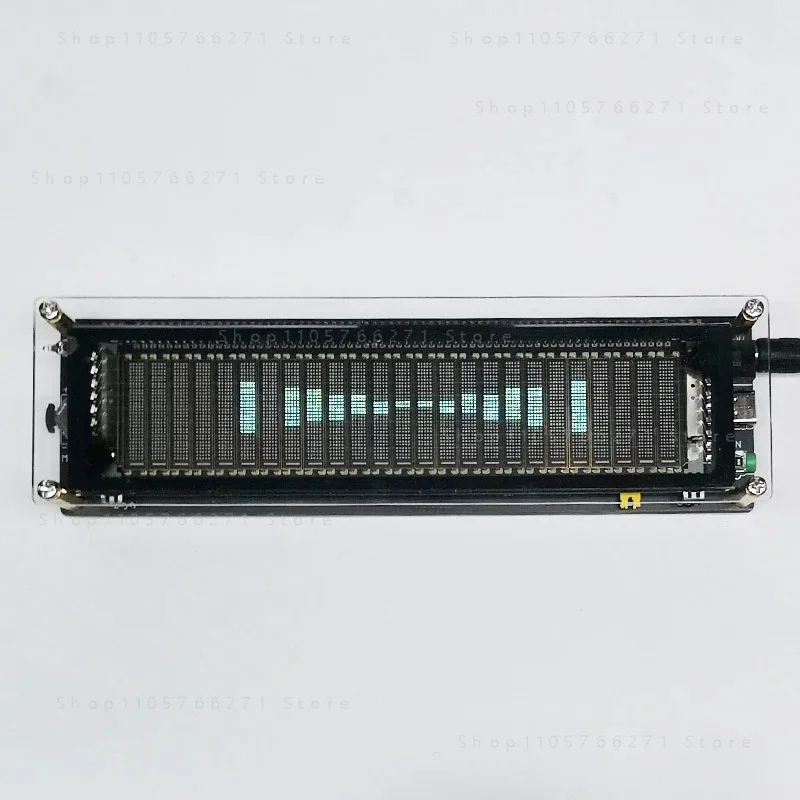 VFD2515 Voice-Activated Pickup Music Spectrum Display, 5-12V Audio Atmosphere Level Jumping Light