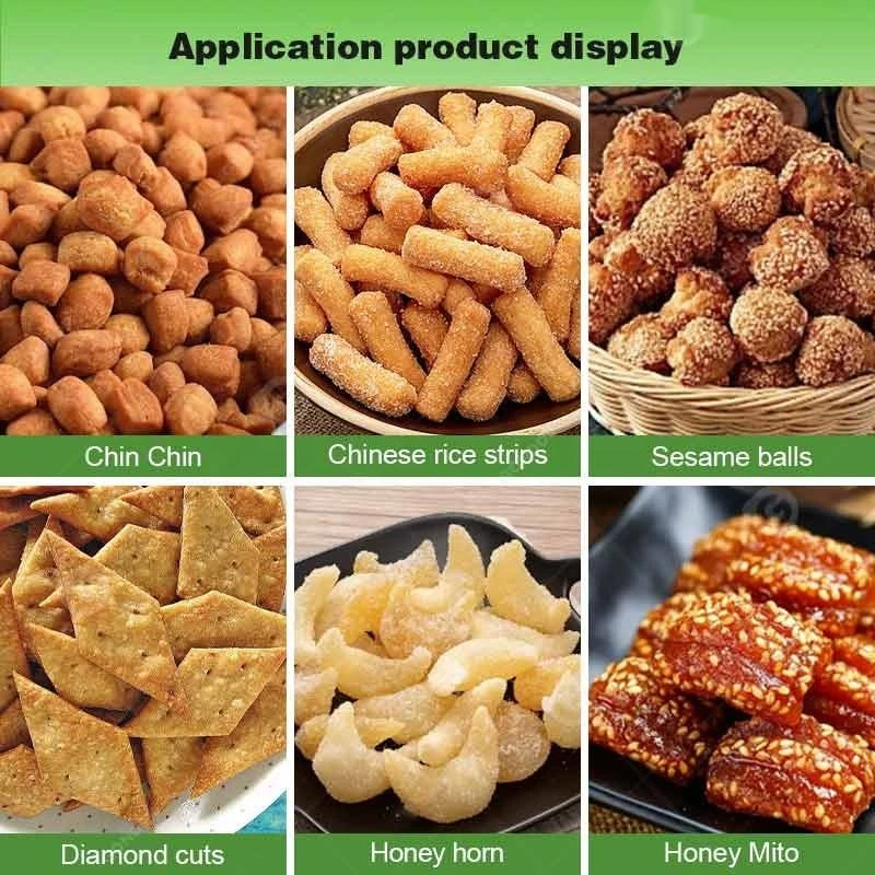 Mini tagliatelle automatico industriale - per snack a cubo, mini grisosini, pasta fritta - Tagliatrice commerciale