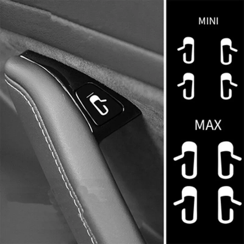 

Luminous Car Open Door Button Stickers for Tesla Model 3 Accessories Reminder Door Open Sticker Armrest Window Lift Switch