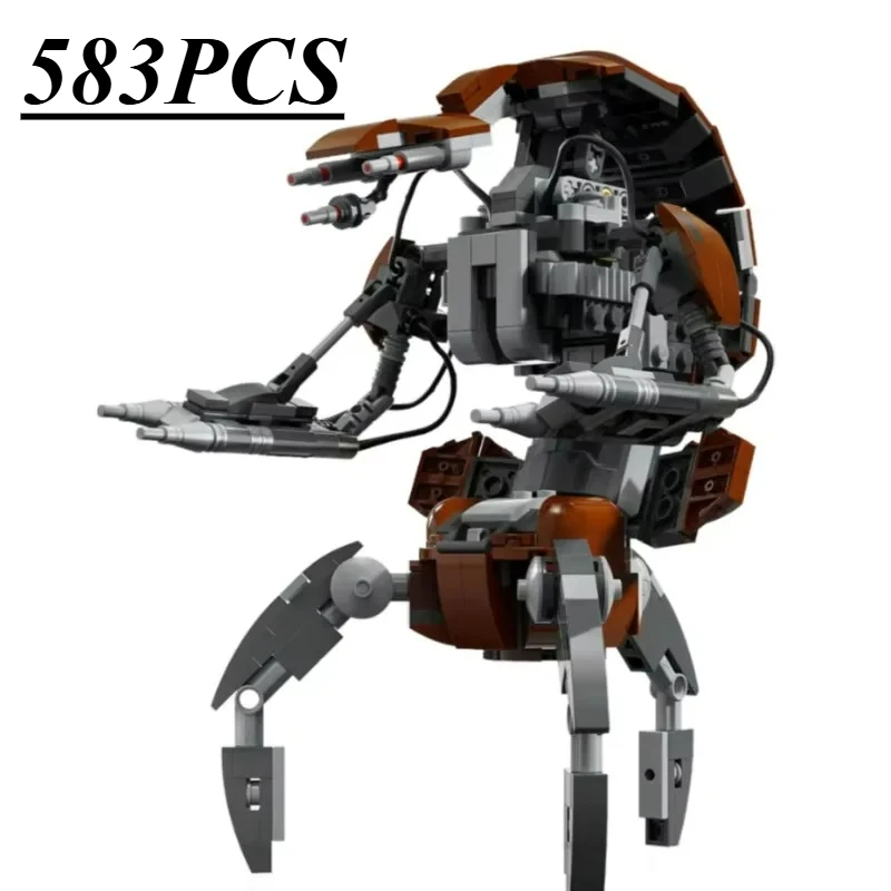 

Spcae Wars Battle Droidekai Model Building Blocks Bricks Movie Fan Idea Adults Destroyer Robot Compatible 75381 Gifts Toys Kids