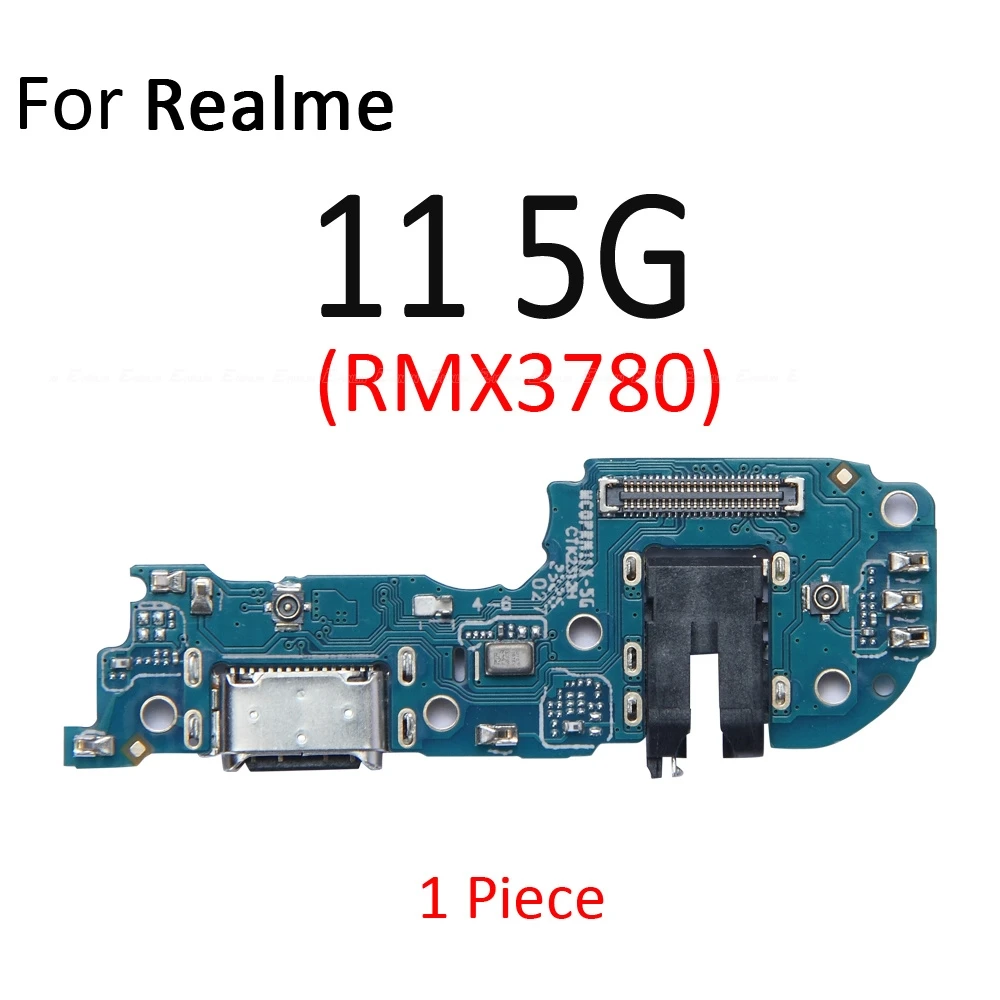 شاحن USB ميناء حوض شحن موصل التوصيل الكابلات المرنة ل ممن لهم Realme 10 11 11x12 12x13 برو زائد 5G 4G