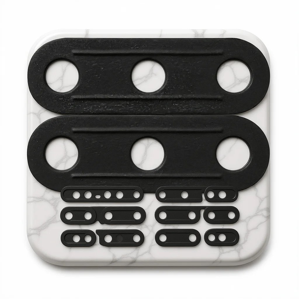 

KICHOUSE 50pcs Camping Tent Rope Cord Adjusters Lightweight Portable Canopy Anti Tighteners Buckles