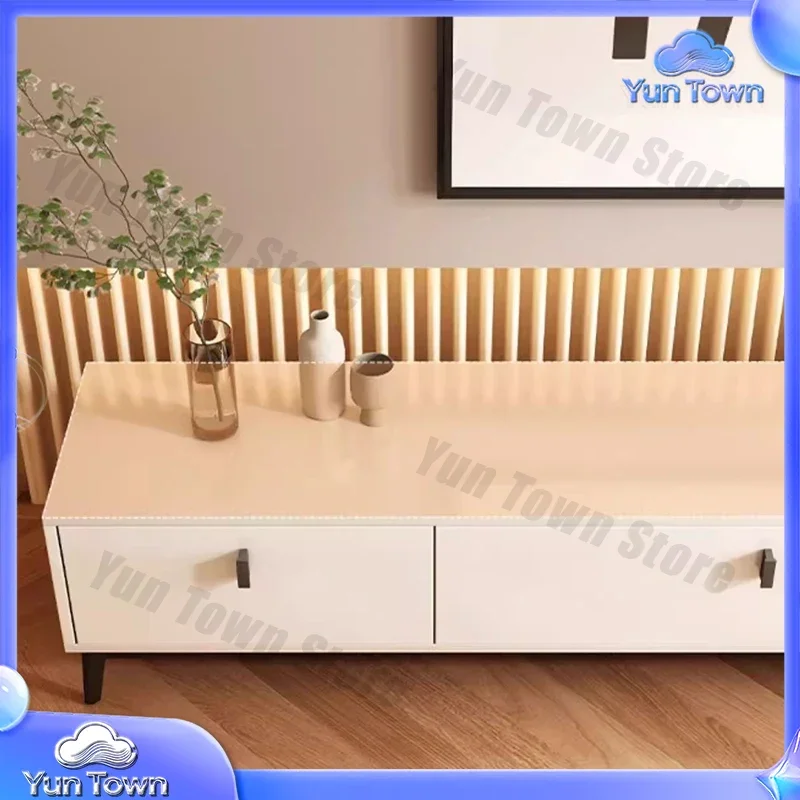 Mobile Accessories Tv Stand Cabinet Ornament Minimalist Holder White Tv Stand Cabinet Storage Floor Muebles De Salon