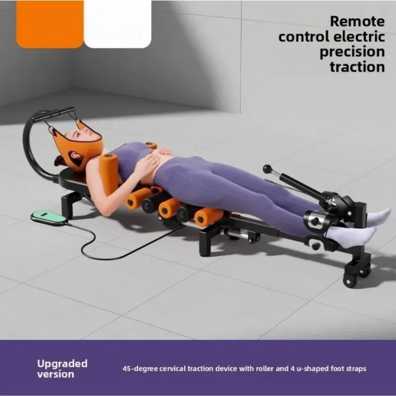 For Lumbar Spine Stretching Leg Inversion Machine Home Hanging Neck Training Bed Cervical Correction Device