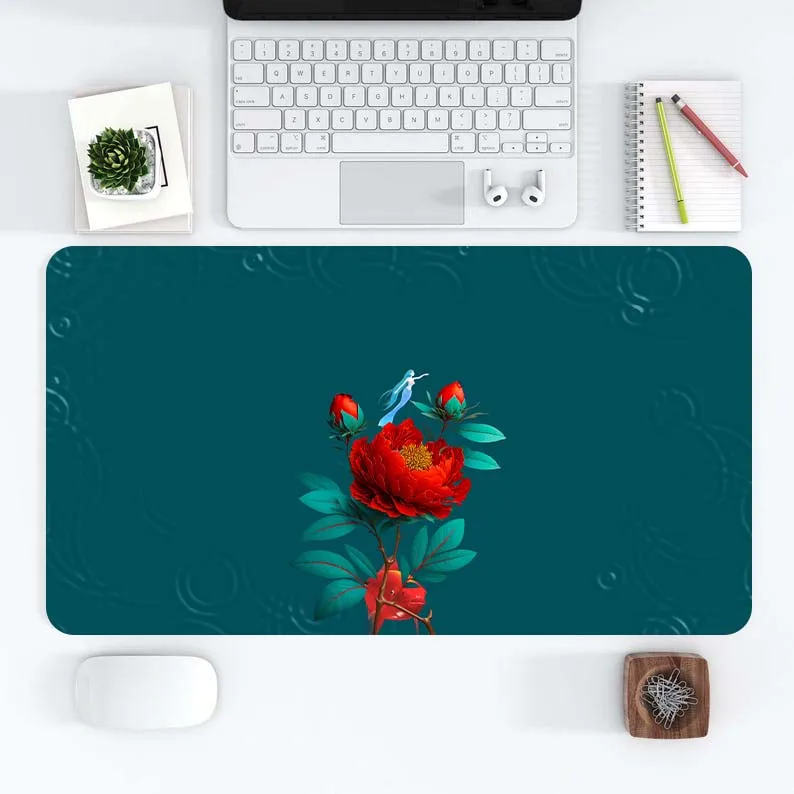 Mermaid Mausepad Mermaid Desk Mat Gaming Mat Pad on The Table Office Gamer Accessories Keyboard Pad XXL Mouse Mats Mouse Carpet