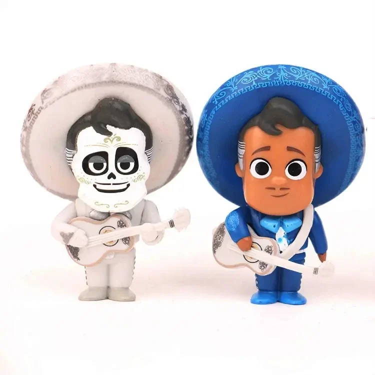 8 pz/set Movie Pixars COCO Action Figure Toys Mini Cute Cartoon Anime Toys Model Children For fun regali di compleanno decorazione della scrivania