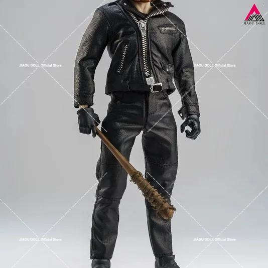 1/12 Scale Male Leather Jacket Pants Clothes Accessory Model for 6'' Romankey Ant Notaman Soldiers Action Figure Body Dolls