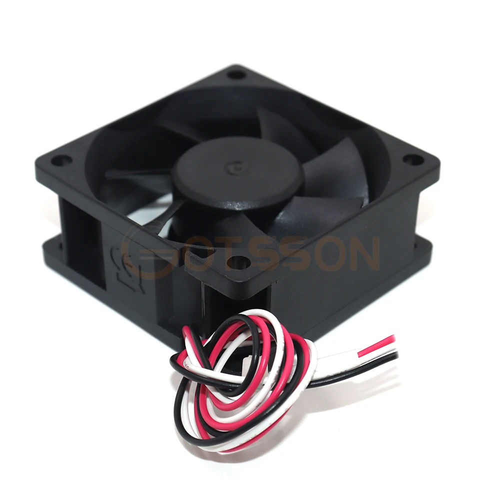 Ventilador Sunon, EE60251B3-000C-F99 6025, 60mm, 6cm, 60x60x25mm, DC 12V, 0.6W, 2 fios, 3 fios, Novo