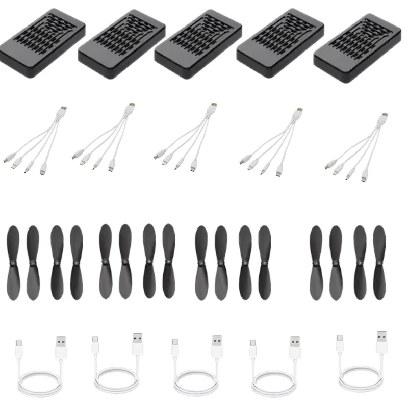 K300MAX 2-in-1 Dual Mode Land and Air Drone Racing Car Accessories 3.7V 500mA Battery Propeller USB Charging Line Spare Parts