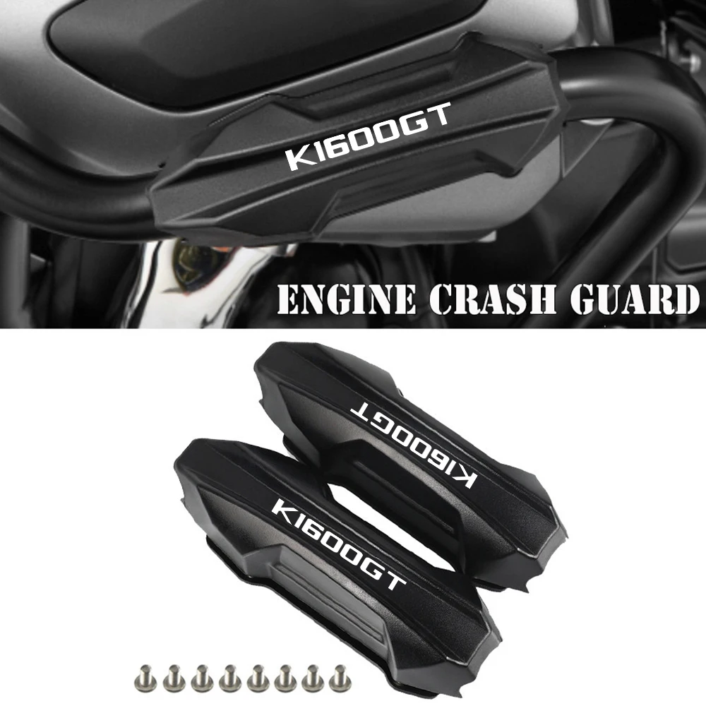

25mm Motorcycle Engine Crash Bar Protection Bumper Decorative Guard Block For BMW K1600GT K1600GTL K 1600 GT K1600 GT GTL 2023