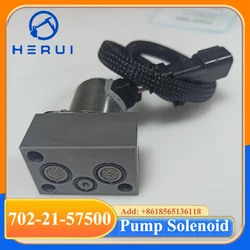 702-21-57500 7022157500 Pump Solenoid for PC300-7 PC400-7 Hydraulic Pump Solenoid Valve