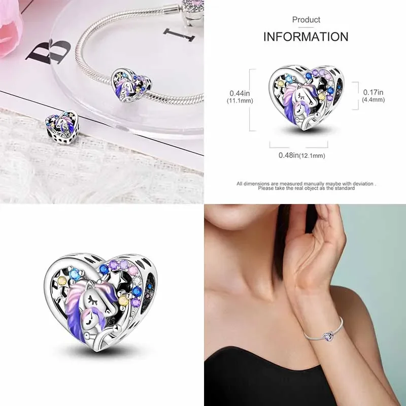 925 Sterling Silver Dragonfly Dreamcatcher Charms with Blue Devil Eyes Infinity Symbol Flower Design for Pendant Jewelry