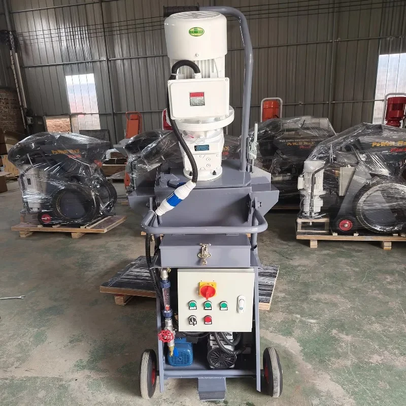 Customizable 220V/380V Fully Automatic Gypsum Mortar Spraying Machine Mini Wall Mortar Plaster Sprayer