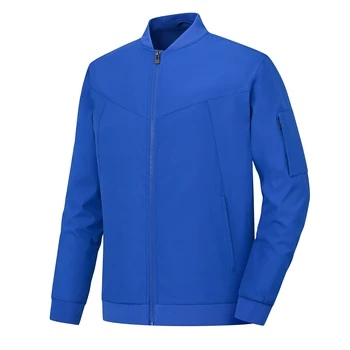 Men's Lightweight Windbreaker Jacket Causal Fashion Stylish BaseBall Coat with Side Inner Pocket for Work Golf Fishing 7