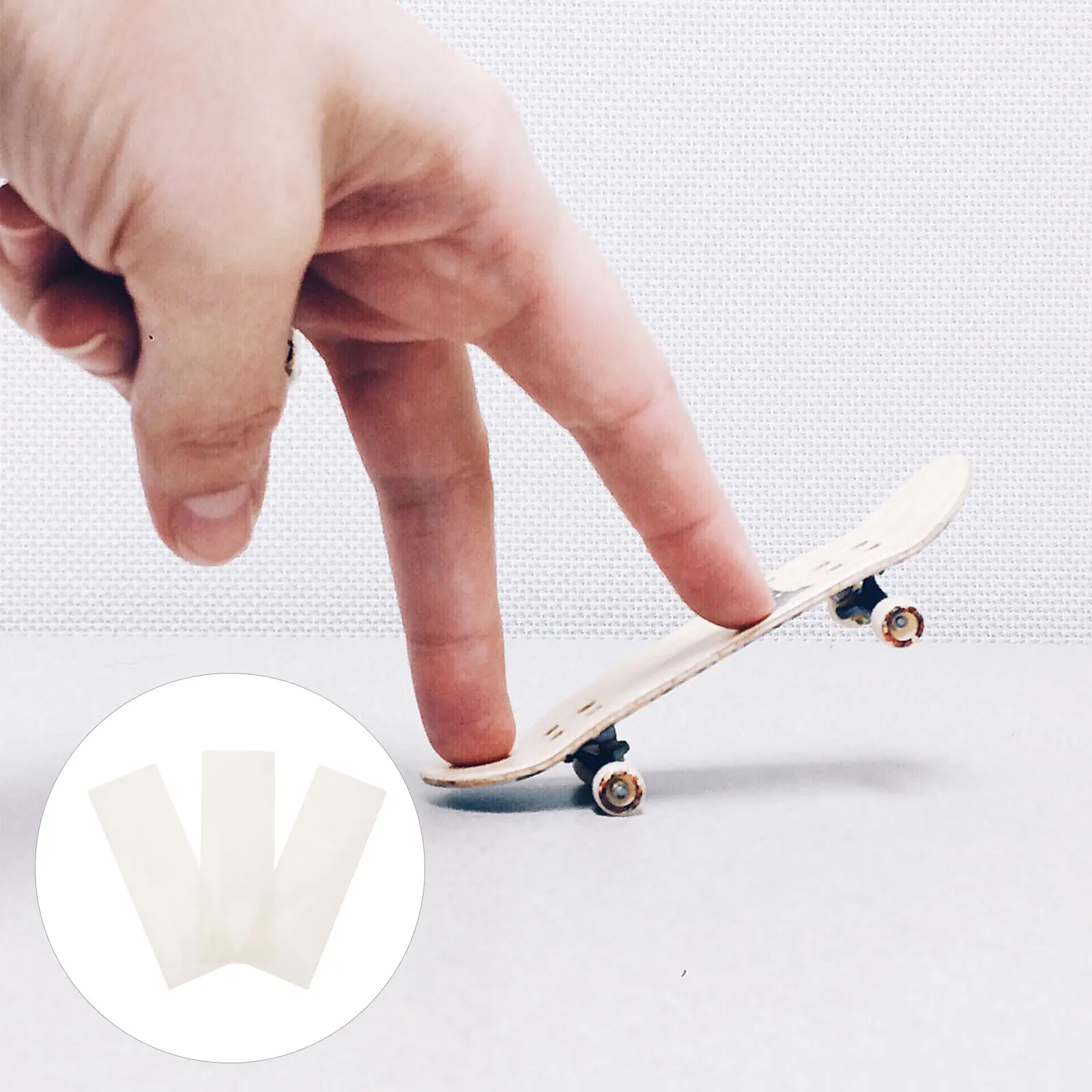 3-Blatt-Pads, professionelles Pad, Schaumstoff-Griffband, rutschfester Aufkleber, selbstklebendes Skateboard-Zubehör, Mini-Fahrrad-Spielzeug