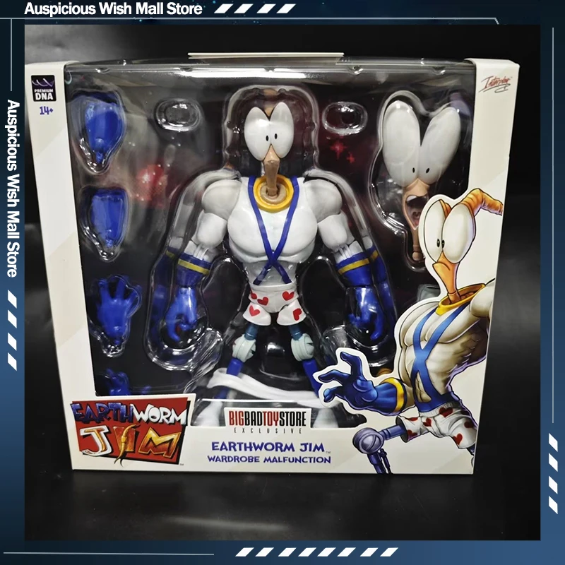 Figura de acción Hot Earthworm Jim 2.0 Pdna 1/12 Psy Crow Bob The Killer, cuerpo de gusano Psy-Crow The Killer, modelo coleccionable, juguetes, regalos