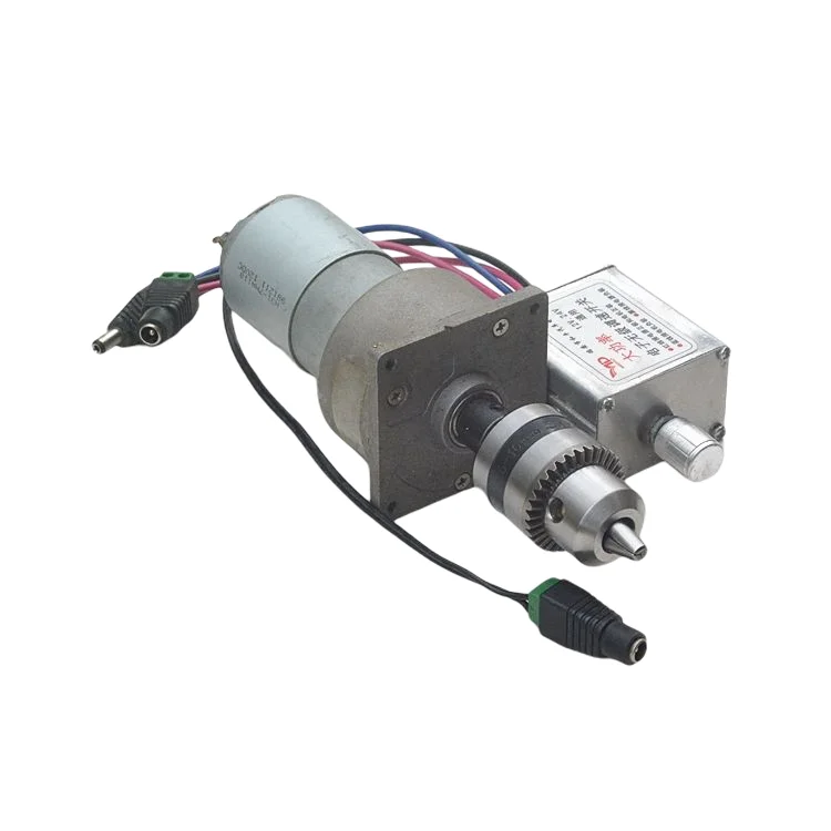 Speed reduction motor speed control 60 revolutions per minute with 10mm chuck low speed high torque can pull 30 pounds of force
