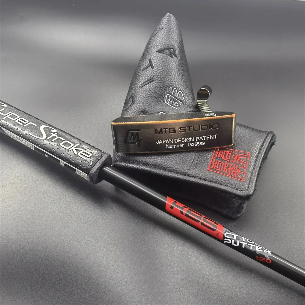 ito Golf putter with Shaft and Grips ,Sliver/Copper/Black, 32/33/34/35 inches, 2024 Golf Clubs