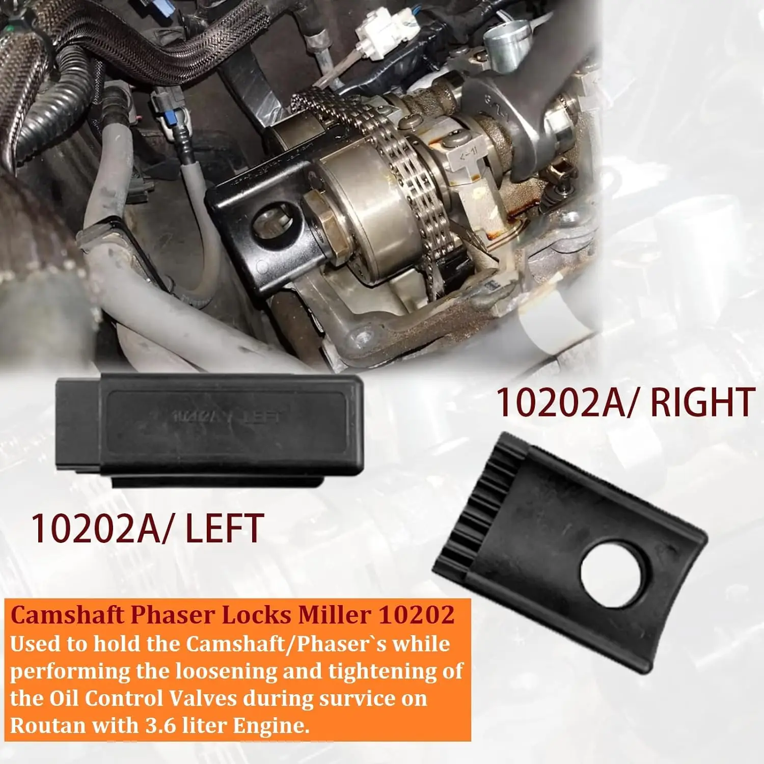 Timing Point correção Camshaft, Fase Timing Chain Tool, Compatível com Volkswagen Chrysler Dodge Jeep Grand Cherokee Wrangler