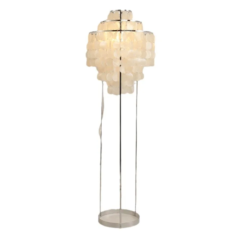 

Floor lamp French warm living room bedroom study vertical lamp