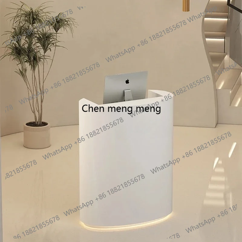 

Nordic Originality Reception Desks Simplicity High-end Beauty Salon Reception Desks Clothing Shop Office Furniture Recepce