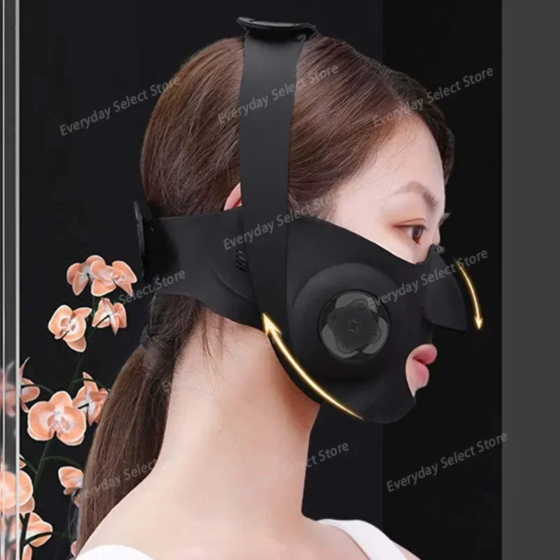 V‑Shape Chin‑Lifting Tightening Facial Device, EMS Micro‑Current Vibration Beauty Instrument for Anti‑Wrinkle Skin‑Care Massage