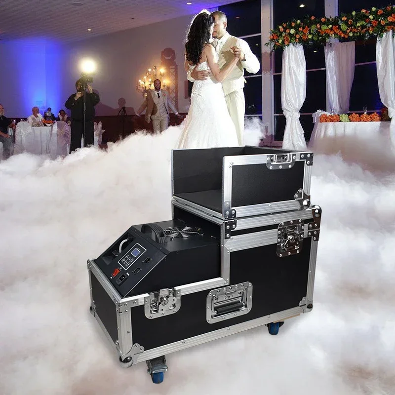 Mglight 3000W Water Low Fog Machine Water Based Dual Output Hazer Smoke Machine