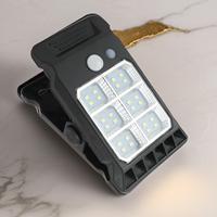 Clip Solar Lights Outdoor Smart Sensor Outdoor Lights 3 Modes Lamp For Deck Yard Camping Gate Umbrella Patio Pathway Garden
