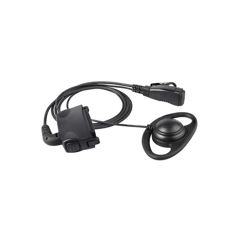 Earbuds THR880i Radio Earpiece D-Shape PTT Wired Music Earphone & Headset for Walkie Talkie Communication