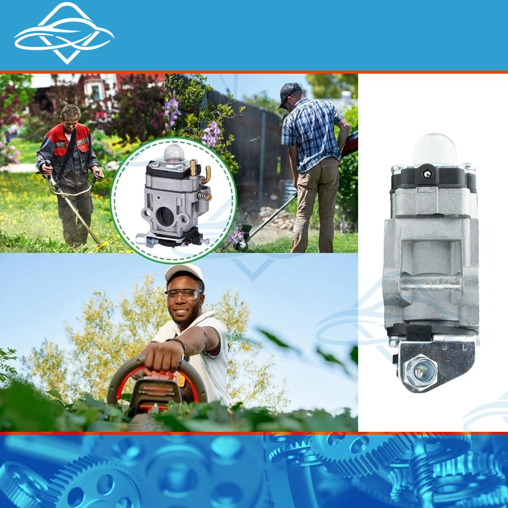 ل CG430 CG520 BC430 BC520 40-5 44-5 43cc 49cc 50cc 52cc arburetor البنزين العشب الانتهازي المكربن