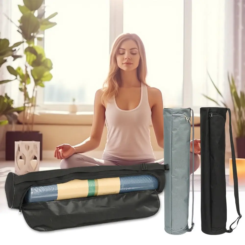Stretching Abdominal Muscles Yoga Mat Bag Sport Tool Waterproof Yoga Mat Pack Organizer Adjustable Strap Shoulder Bag Men Women