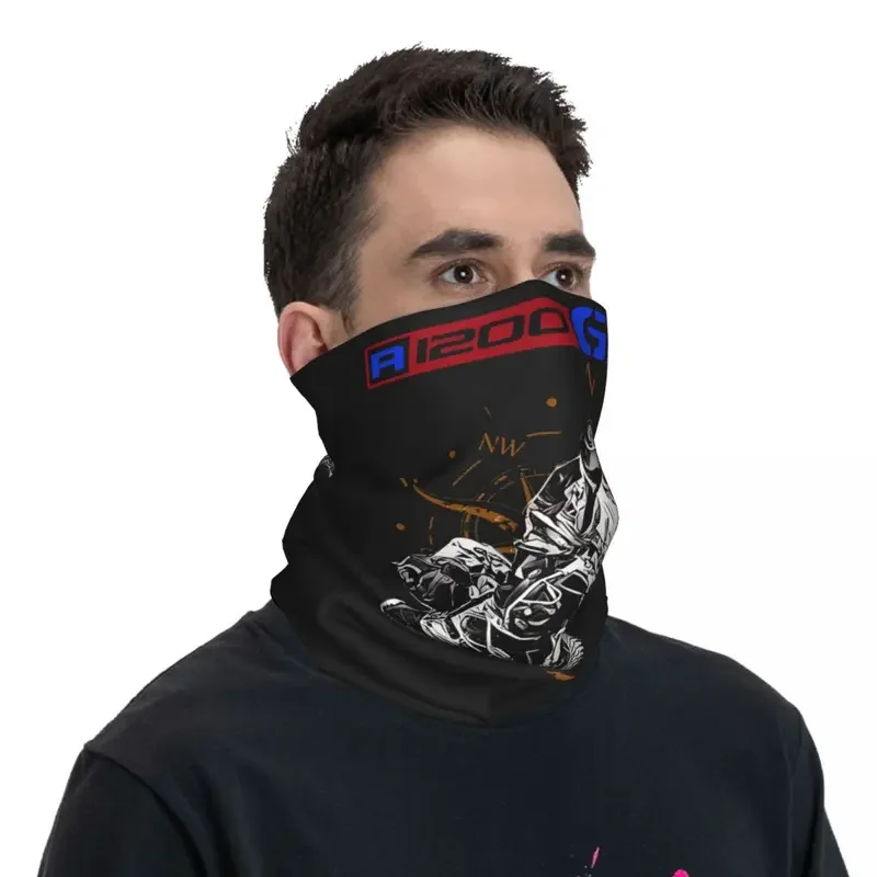 R1200 GS Adventure Big Trail Bandana Neck ghetta Motorcycle Club Gs adventure Wrap sciarpa multiuso ciclismo equitazione Unisex adulto