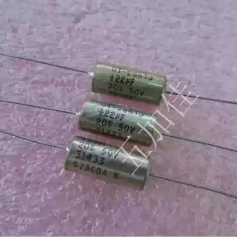 

Brand new original American M39003/01-2861J 50V22UF copper shell axial tantalum capacitor