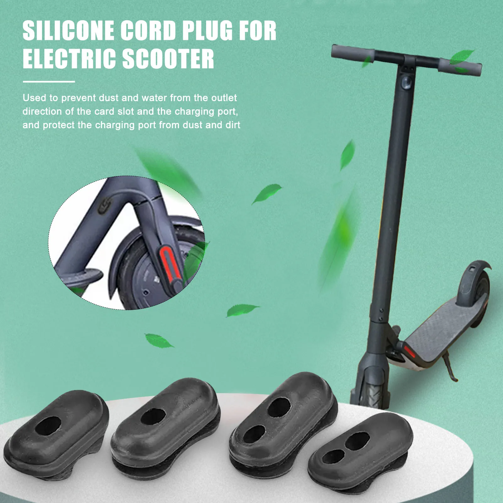 

Пылезащитный колпачок для электросамоката M365 Pro, резиновый силиконовый чехол для кабеля электровелосипеда, подходит для M365/Pro.