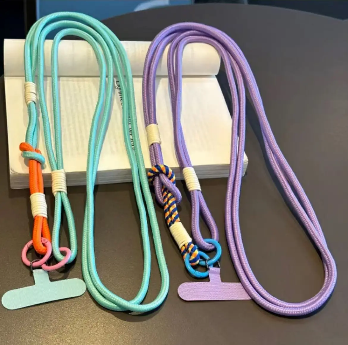 

Serial Double-Buckle Mobile Phone Lanyard, Personalized Cross-Shoulder Strap Fixing Piece, Trendy High-End Anti-Loss Rope