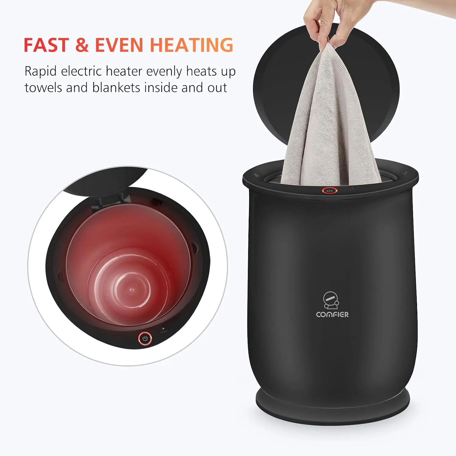 Hot Towel Warmers for Bathroom, Gifts for Dad Him Her | Large Towel Warmer, Heat Towels in 10 Minutes, Blanket Warmers
