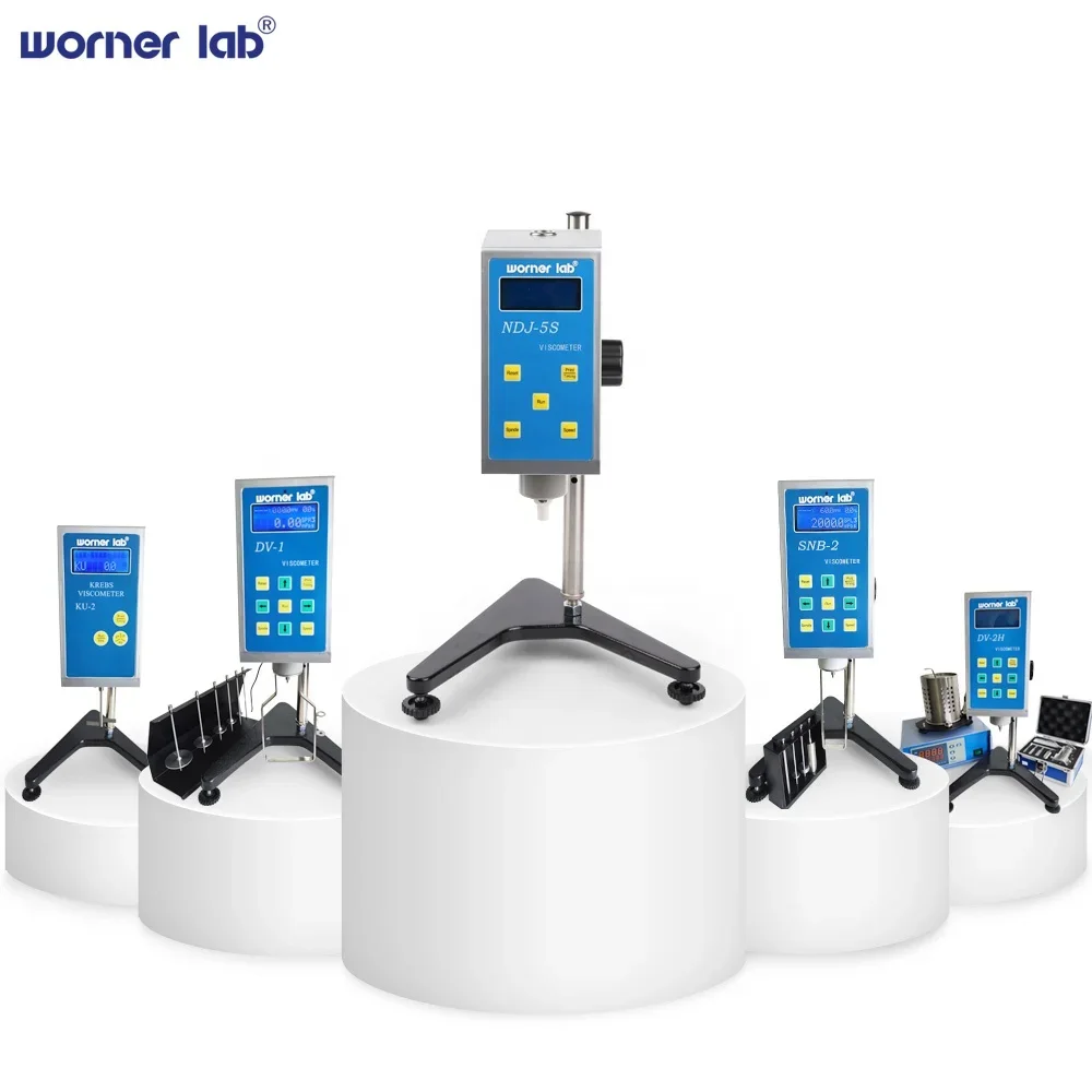 Digital Viscometer NDJ-8S, Digital Display Viscometer, Paint Viscometer