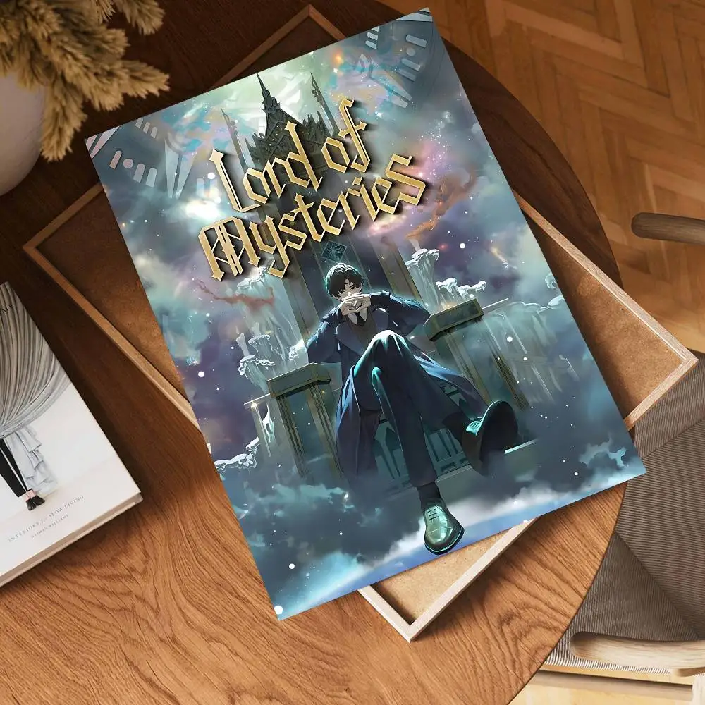 Anime L-Lord of Mysteries  Classic Movie Posters HD Quality Poster Wall Art Painting Study Nordic Home Decor