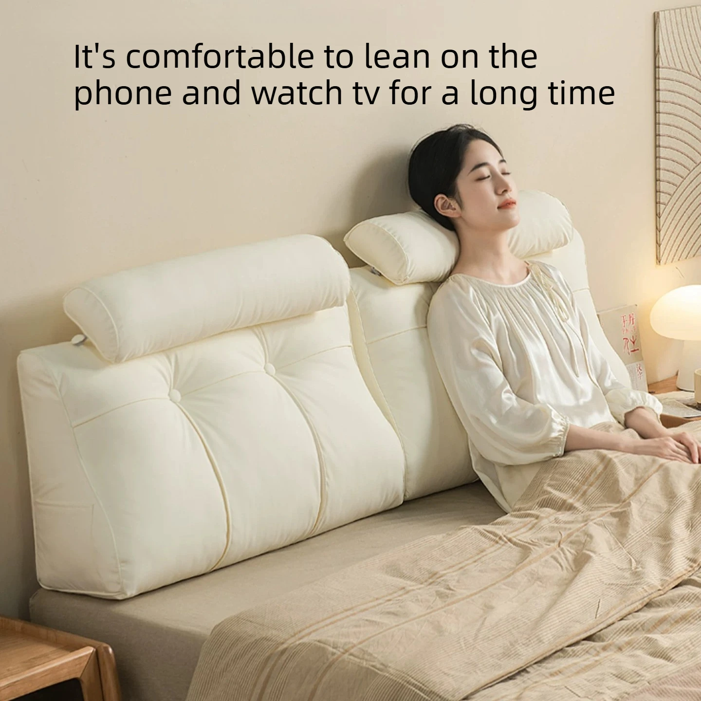 Dormitory Half-sitting on Tatami Mat Headboard Pillow Cute Pillow Cojines Decorativos Floor Cushion Headrest Cushion