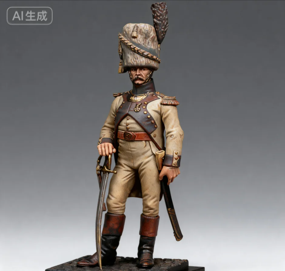 

1//32 Resin model kit colorless self-assembly A-2140