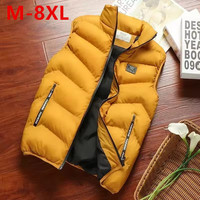 New vests Puffer Sleeveless Coats Mens Solid Color Down vest Jacket Winter Warm Vest Jacket Men Waistcoat Windbreaker Clothing