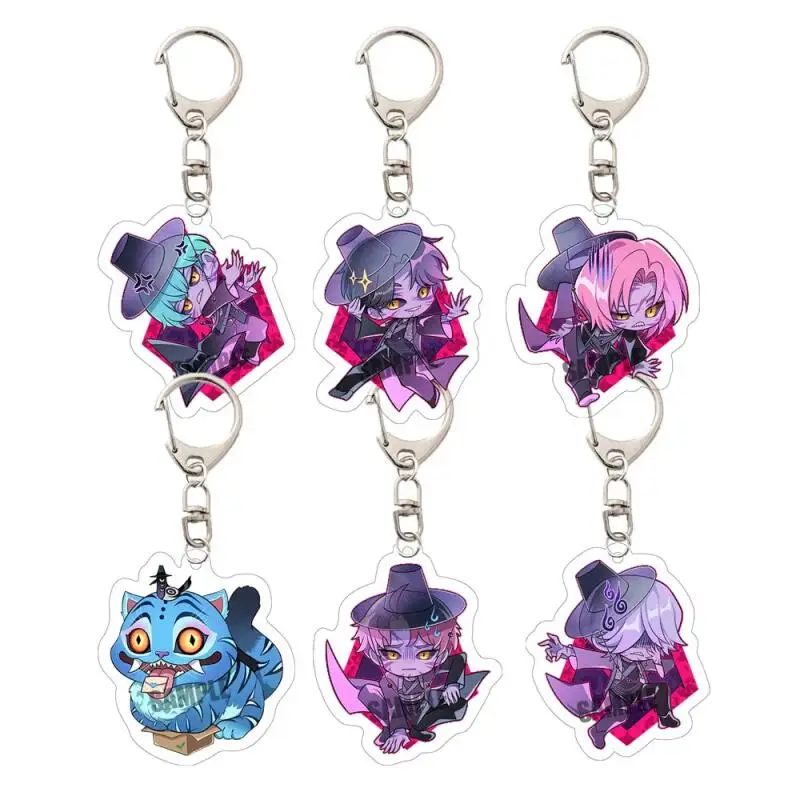 Hot Kpop Demon Hunters Rumi Zoey Jinu Mira Zaino Ciondolo Huntrix Saja Ragazzi Portachiavi Venduti la mia anima Portachiavi Ventole Regali
