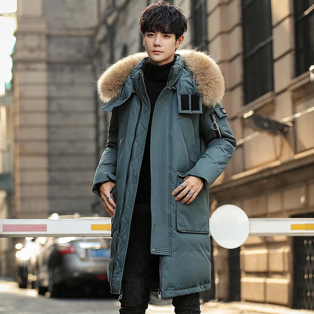 Men s Clothing Cold Men s Winter Cold Work Coat New Korean Fashion Thickened Men s Aliexpress