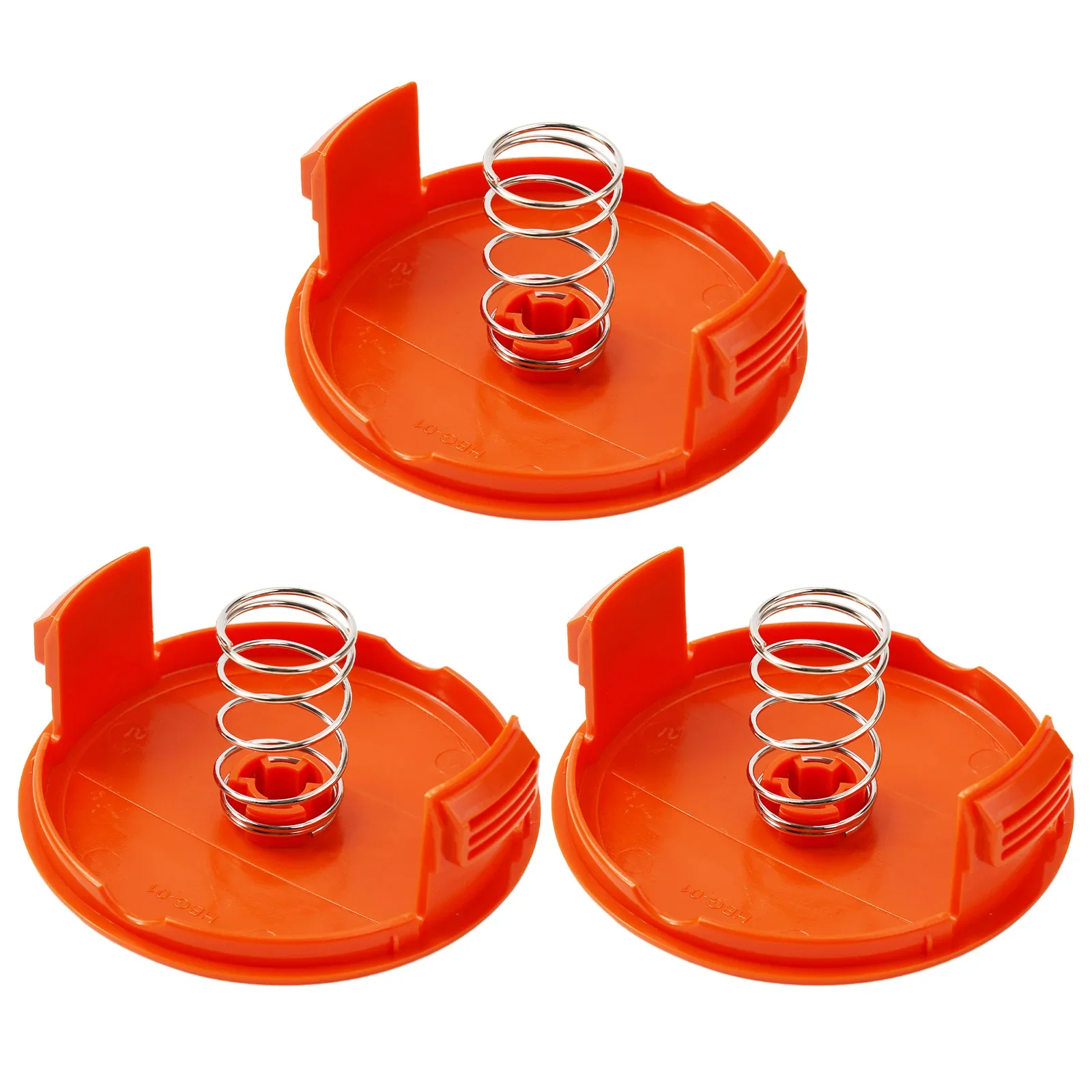 

Grass Trimmer Parts Lawn Mower Head Cap 3pcs RC-100-P / AF-100-3ZP For Black & Decker GH400 GH500 High Quality