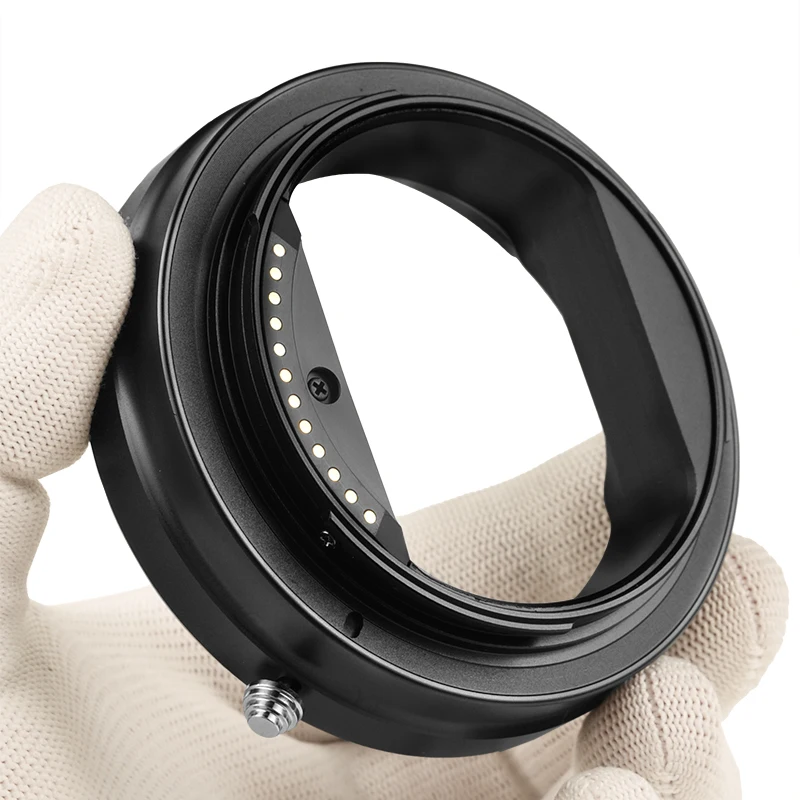 Автоматическая удлинительная трубка для макросов VLOGMAGIC 18 мм Pro для камер FUJIFILM с G-Mount Серия GFX50 и GFX100