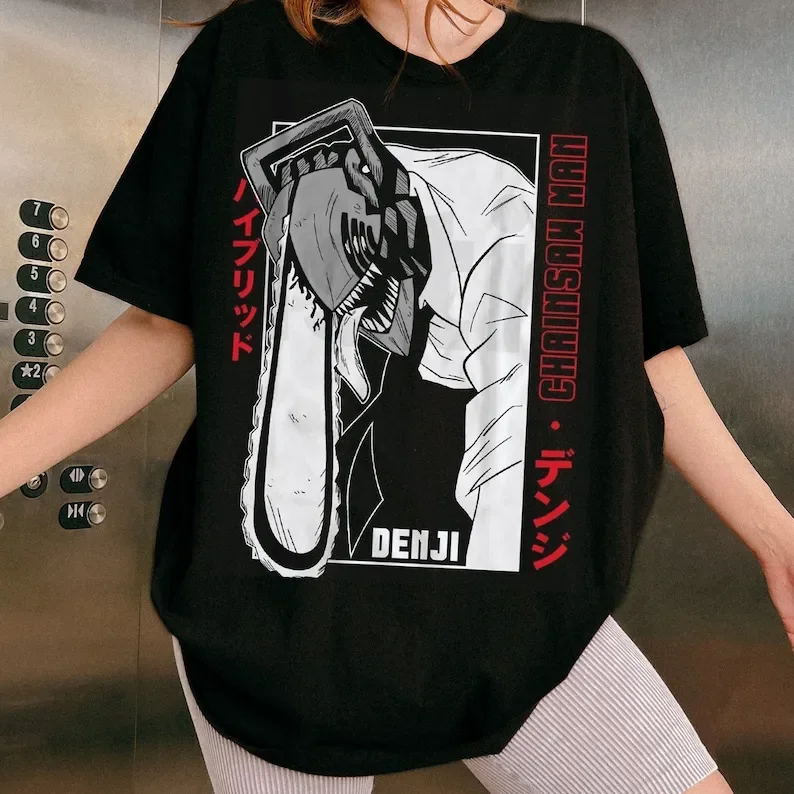 Anime Denji Shirt, Chainsaw Man Shirt