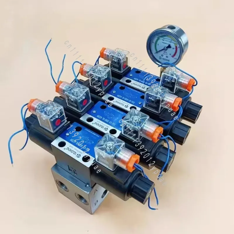 Electro-hydraulic Electronic Reversing Valve, Bidirectional Control Valve for Hydraulic Cylinder Industrial Equipment